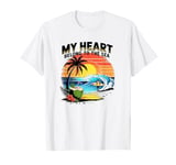 My Heart Belong To The Sea Beach Lifestyle T-Shirt