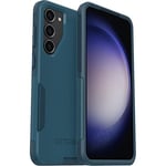 OtterBox Coque pour Galaxy S23+ Commuter Series - Ne Soyez Pas Bleu (Bleu), Fine et Robuste, adaptée aux Poches, avec Protection des Ports