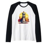 Superhero Chess King Kids Children Boys Hero Lover Master Raglan Baseball Tee