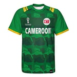 FIFA Official World Cup 2022 Classic Short Sleeve Tee, Youth, Cameroon, Age 12-13 Green