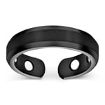 Smarter LifeStyle Elegant Titanium Magnetisk Ring  Svart