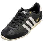 adidas Japan Womens Casual Trainers in Black White - 6 UK