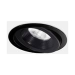 Leds C4 Dako Réglable ¸200mm Encastré Extérieur led Large Noir IP65 IK07 3000K