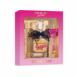 Juicy Couture Gold Couture, Coffret Trio Eau de Parfum Spray Vaporisateur pour Femme, Vaporisateur de Sac, Parfum Sensuel, Floral et Fruité, Cadeau pour femme