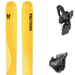 FACTION Pack ski Faction Dancer 4 Yellow 25 + Fixations Homme Jaune taille 185 2025