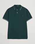 Polo Ralph Lauren Custom Slim Fit Tipped Polo Moss Agate