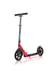 Zinc Big Wheeled Folding Cruise Scooter - Red