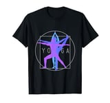 Vitruvian Man Yoga Yoga Movement Logo Women T-Shirt