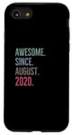 iPhone SE (2020) / 7 / 8 Awesome Since August 2020 Age Birthday Idea Case