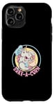 Coque pour iPhone 11 Pro Cartoon Licorne en train de faire de la pâtisserie