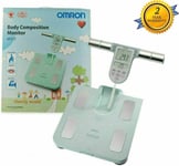 Omron Family Body Composition and Body Fat Monitor BMI Bathroom Scale, TURQUIOSE