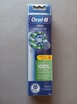 Kit de 4 brossettes de rechange ORAL-B PRO CROSS ACTION