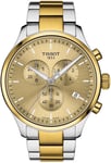 Tissot T116.617.22.021.00 Chrono Xl Guld/Gul guldtonet stål Ø45 mm