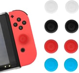 8 Pièces Joystick Switch, Capuchons De Joystick De Rechange Pour La Nintendo Switch Et Switch Oled, Capuchon Joystick Switch