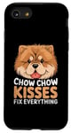 Coque pour iPhone SE (2020) / 7 / 8 Chow Chow Kisses Fix Everything Chow Chows Chien