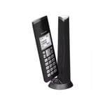 Panasonic KX-TGK220EB Cordless Phone Single Handset w Answer Machine Black