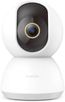 Mi Smart Camera C300 Caméra Surveillance Wifi Intérieure 360° Qualité 2K, Vision Nocturn, Détection Humaine Ai, Audio Bidirectionnel, Pour Bébé Et Animaux, Compatible Avec Alexa Et[CAM09439]