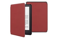 Hsmy Housse et étui pour tablette Etui kindle oasis 7 pouces 2017/2019 housse vin rouge avec protection d'écran en verre trempé (xys007)