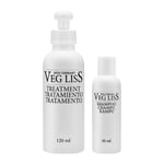 Vegaaninen brasilialainen hiusten suoristus Alterlook Professional Veg Liss, 120 ml + 30 ml