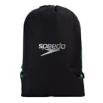 Speedo Pool Bag - Swimming Kit Bag - Black/Green