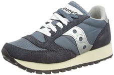 Saucony Jazz Original Vintage Trainers Blue Navy Silver - Mens