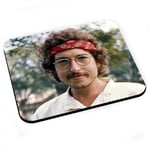 Tapis de souris Bob dylan bandana rouge chanteur 80's folk rock