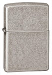 Zippo Pocket Lighter, Plate Briquet Mixte Adulte, Armor Antique Silver, One Box