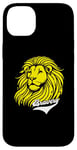 Coque pour iPhone 14 Plus Lion jaune Bravery Lion inspirant mignon