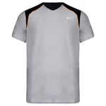 Nike Dri-Fit Mens Light Grey Tennis T-Shirt Cotton - Size X-Small