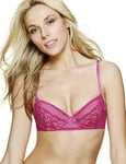 Ultimo Womens 357005 Estelle Balcony Bra - Pink - Size 32D