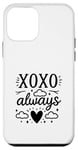 Coque pour iPhone 12 mini XOXO Always Heartfelt Saint-Valentin