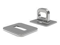 Compulocks Ledge Lock Adapter For Macbook Pro 16" (2019) With Keyed Cable Lock - Sikkerhetssporlåsadapter - Sølv - Med Kabellås Med Nøkkel - For Apple Macbook Pro 16" (Late 2019)