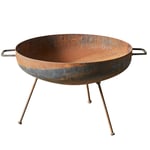 Fire Pit Ø64 cm, Raw Iron