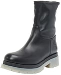 Pinko Femme Persieolo Bottines Vitello+sim Rangers, Z99 Noir Limousine, 39 EU