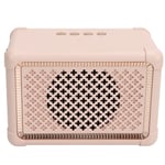 (Pink) Wireless Speaker Fast Charging 33.3ft Portable Vintage Wireless