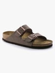 Birkenstock Arizona Birko-Flor Nubuck - Herre - Brun - 43