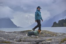 Hundtäcke Non-Stop Dogwear Fjord Raincoat Mörkgrå/Grön - MGRÅ/GRÖ, 60 CM