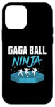 Coque pour iPhone 12 mini Jeu de handball Gaga Ball Ninja Dodgeball Dodge