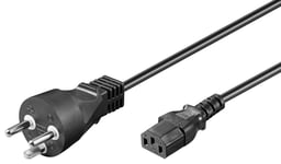 MicroConnect - PowerCord DK 1m IEC320 - Câbles d'alimentation externes