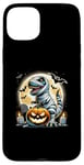 Coque pour iPhone 15 Plus Costume d'Halloween de maman T-Rex Dinosaure Trick or Treat Grave