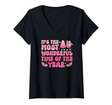 Womens It's The Most Wonderful Time Of The Year V-Neck T-Shirt