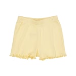 Copenhagen Colors Summer Pointelle Shorts Light Yellow | Gul | 104 cm