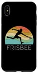 Coque pour iPhone XS Max Ultimate Frisbee Disque volant rétro pour homme et femme