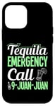 Coque pour iPhone 12 mini Appel d'urgence Tequila 9-Juan-Juan, dicton drôle de tequila