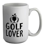 Golf Lover White 15oz Large Mug Cup