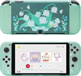 Coque De Protection Pour Switch Oled - Coque De Protection Rigide Fine Compatible Avec Nintendo Switch Oled Et Joy Con - Muguet