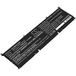 Kompatibelt med XPS 15 9500 Core i7 4K UHD, 11.4V, 7000mAh