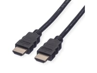 Value 11.99.5900, 0,5 M, Hdmi Typ A (Standard), Hdmi Typ A (Standard), 3D Kompatibilitet, Svart