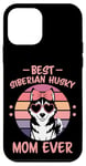 Coque pour iPhone 12 mini Meilleure maman husky sibérienne de tous les temps