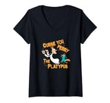 Disney Phineas And Ferb Curse You V-Neck T-Shirt